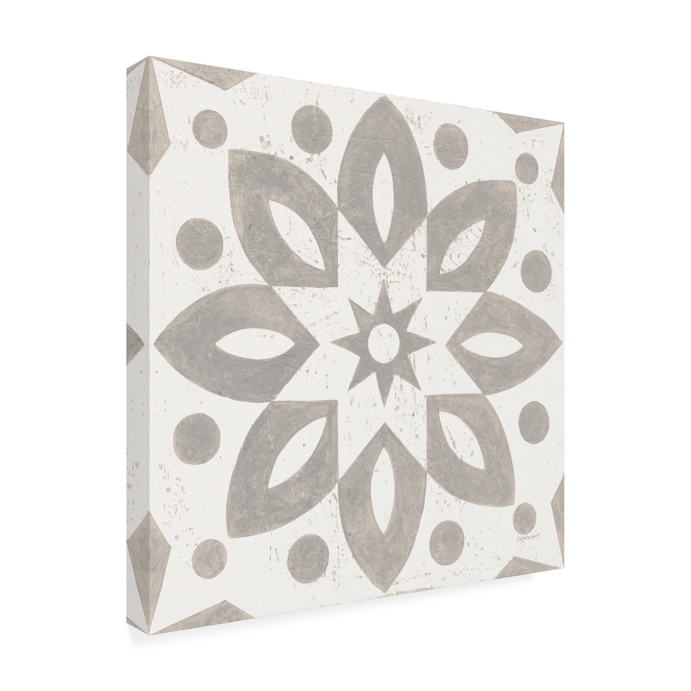 Trademark Fine Art 'Winter Caravan Tile I' Canvas Wall Art Print by Kathrine Lovell - Perfect for Living Room, Bedroom & Office Decor