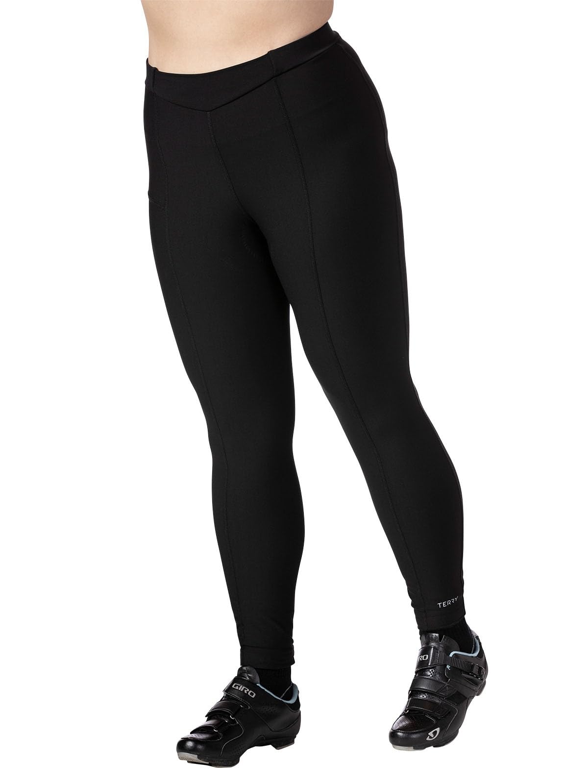 Women's Terry Cycling Padded Bike Pants - Plus Size 28