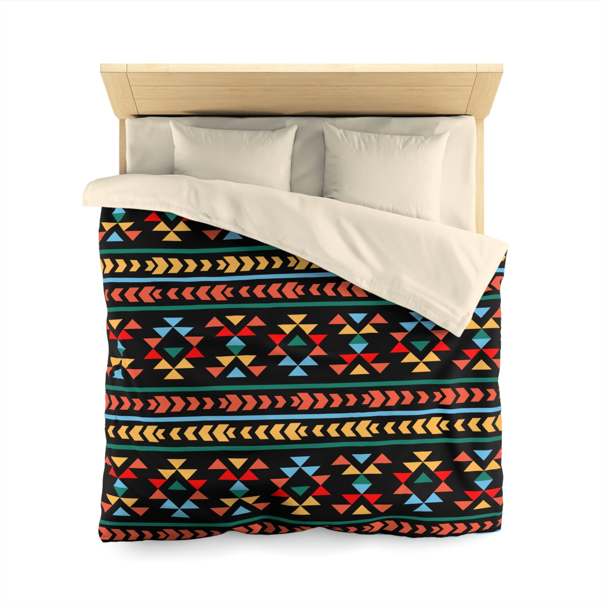 Southwestern Night Canyon Print Duvet Cover - Soft Microfiber Bedding Set in 3 Sizes (Twin/Queen/King) for Cozy Bedroom Decor & Southwestern Style Home