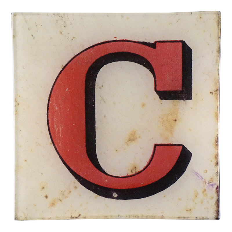 Block Letter C - Alphabet Letter for DIY Crafts, Home Decor, Scrapbooking & Wall Art - Perfect for Kids' Rooms, Classrooms & Party Decorations