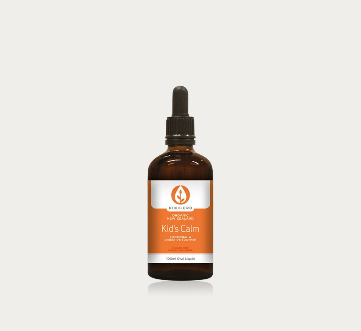Kiwiherb Kids Calm Herbal Supplement 100ml - Natural Stress Relief & Sleep Aid for Children - Perfect for Bedtime & Anxious Moments