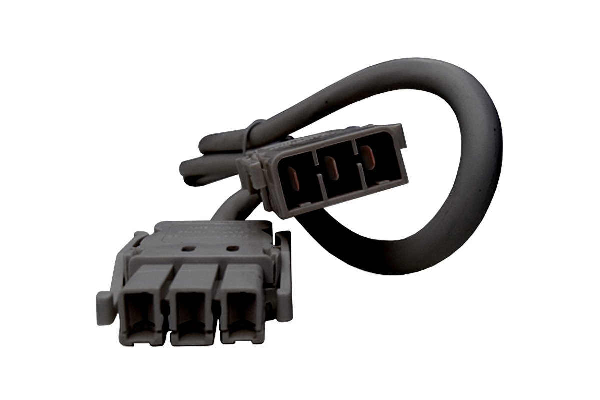 DPG Soft Wiring Connector Lead with Conduit - 500mm Flexible Electrical Cable for Home & Automotive Wiring - Perfect for DIY Projects and Electrical Repairs