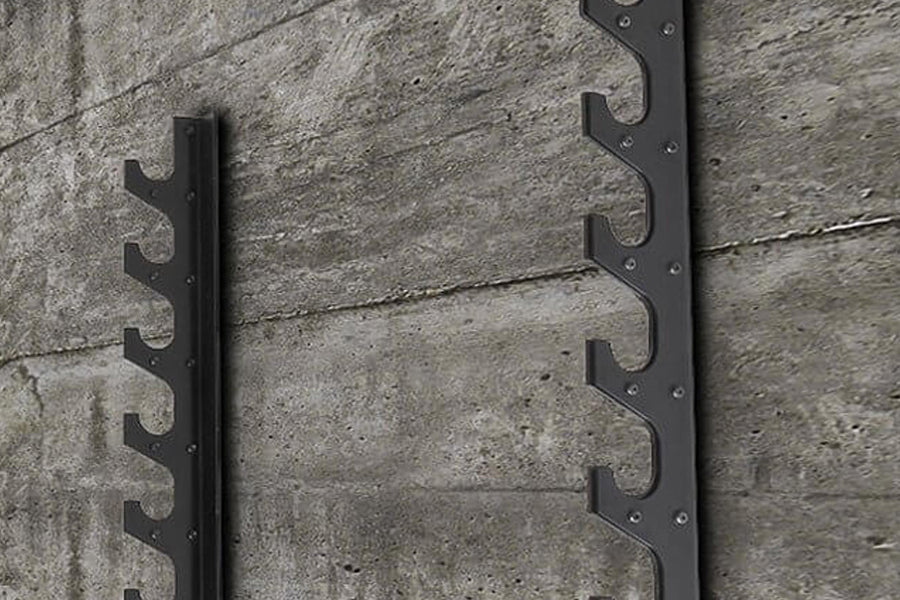 Warrior Barbell Gun Rack - Heavy Duty Wall Mounted Storage for Dumbbells & Weights | Perfect for Home Gym & CrossFit Training