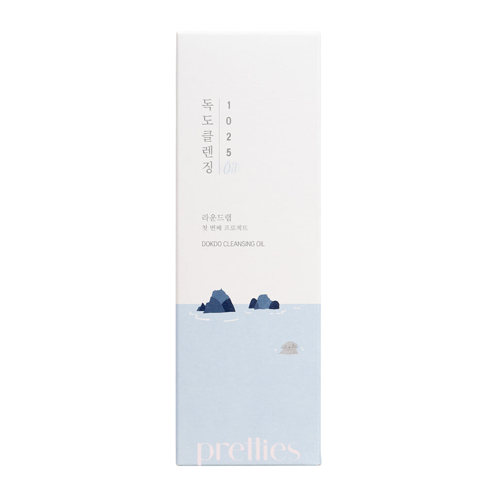ROUND LAB 1025 Dokdo Cleansing Oil 200ml - Gentle Facial Cleanser for Sensitive Skin | Deep Cleansing & Makeup Removal | Perfect for Daily Skincare Routine