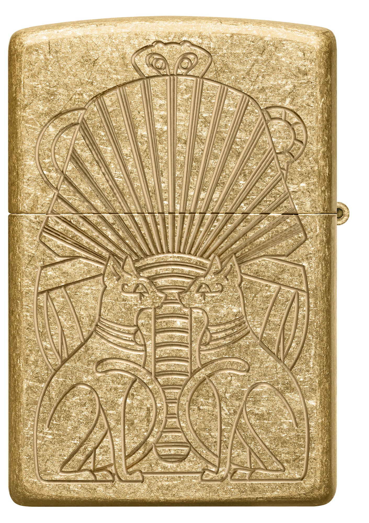 Mummy Design Armor Tumbled Brass - Vintage Style Home Decor for Living Room, Bedroom & Office | Unique Handcrafted Brass Accents