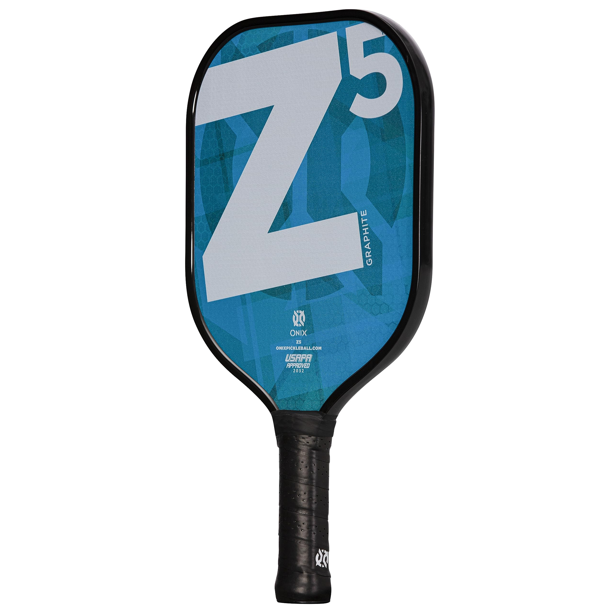 ONIX Graphite Z5 Carbon Fiber Pickleball Paddle with Cushion Comfort Grip - USAPA Approved for Tournament Play - Perfect for Indoor & Outdoor Pickleball Games