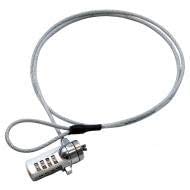 Adam Equipment Balance/Scale Security Cable, Silver (700100046) - Anti-Theft Protection for Lab & Industrial Scales | Secure Your Equipment in Labs, Warehouses & Offices
