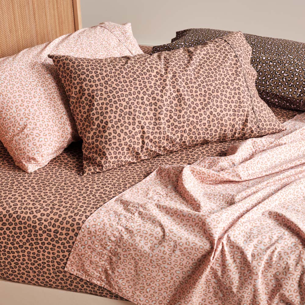 Premium Goldie Timber 100% Cotton Sheet Set - Soft & Breathable for Single Bed - Ideal for Kids' Rooms, Guest Beds & Dormitory Use