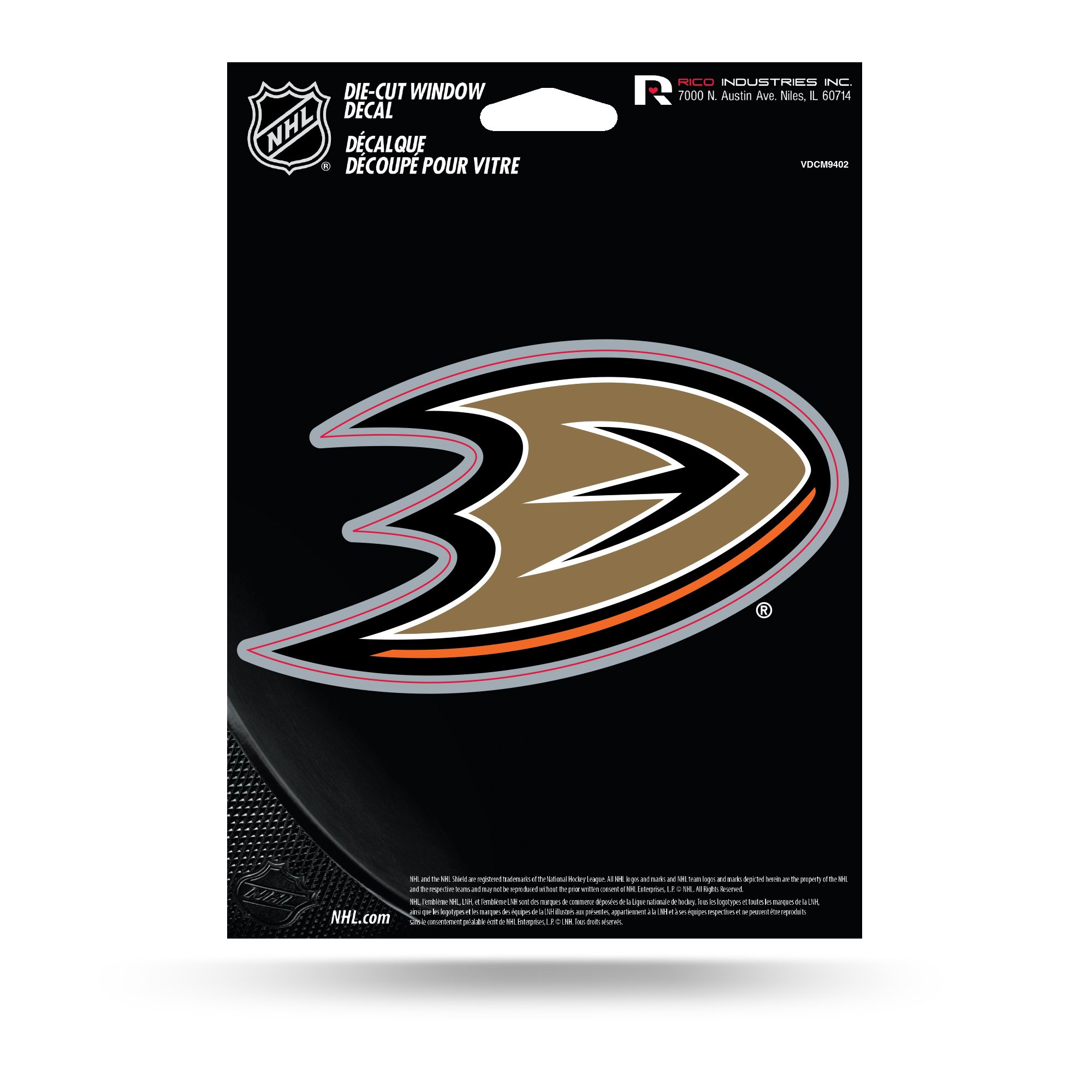 NHL Team Logo Die-Cut Vinyl Decal Sticker - Officially Licensed Car, Laptop, Wall Decoration for Hockey Fans