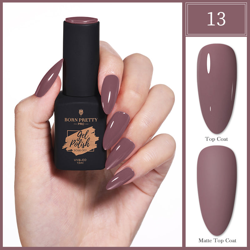 Born Pretty TruButy Series Gel Nail Polish - Long Lasting, High Gloss, 20 Vibrant Colors for Salon & DIY Manicures at Home