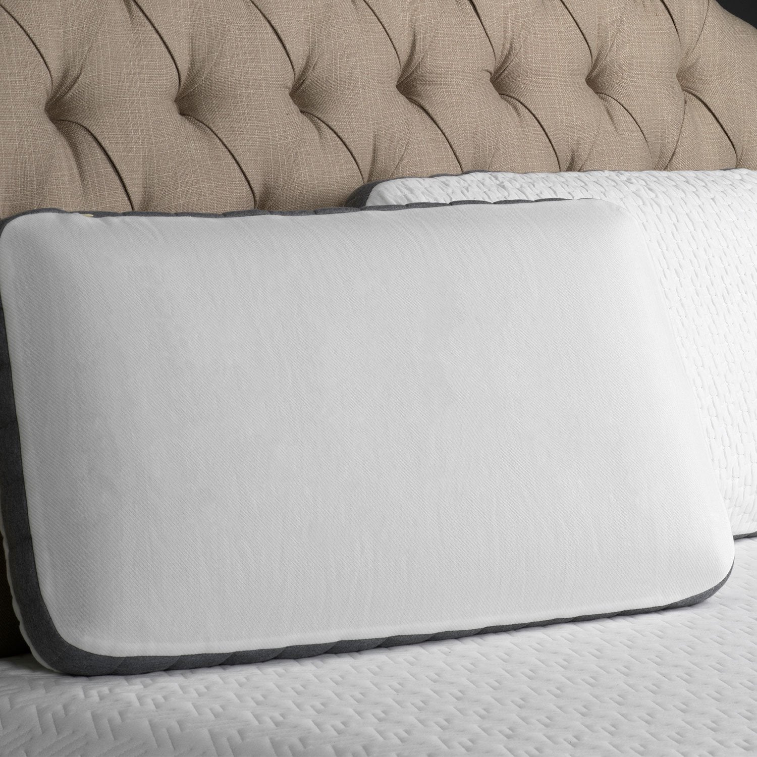 Bamboo Charcoal Cooling Gel Memory Foam Pillow with Washable Cover - Orthopedic Support for Neck Pain Relief, Breathable & Hypoallergenic for Side, Back & Stomach Sleepers - Perfect for Home, Office & Travel Use