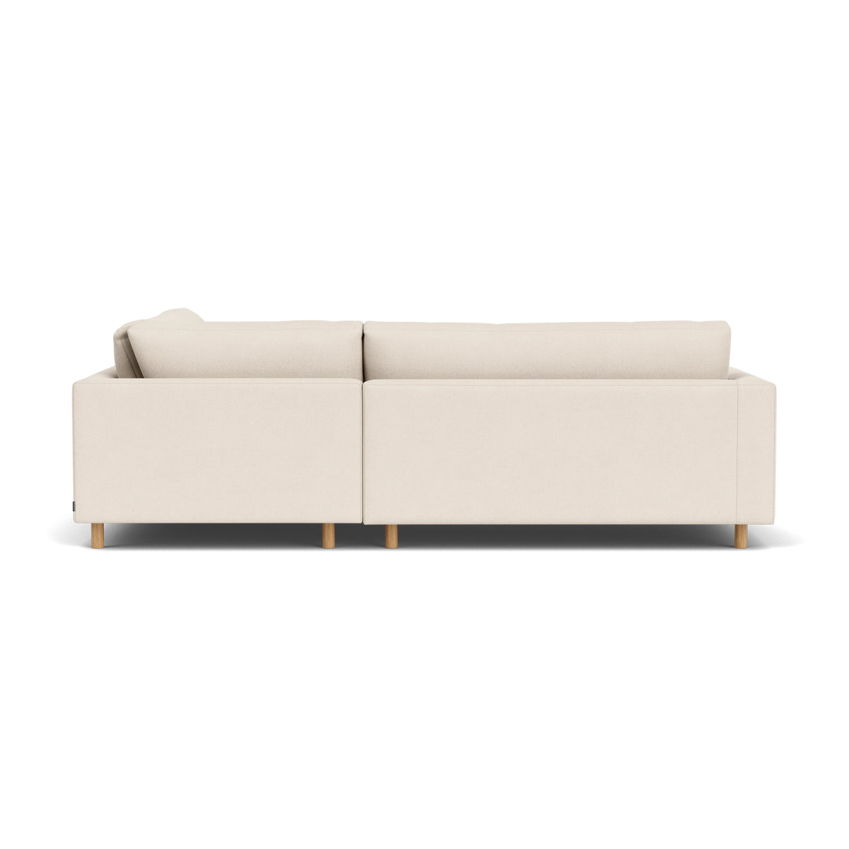 Douglas Fabric Right Corner Sofa - Modern L-Shaped Sectional Couch for Living Room, Small Spaces & Apartments | Comfortable Upholstered Furniture for Family Gatherings & Movie Nights