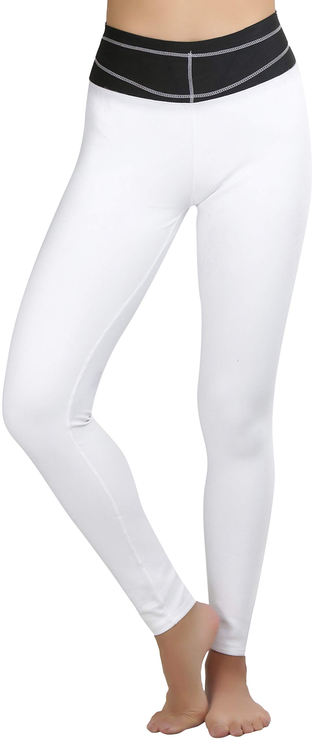 ToBeInStyle Women's Classic Fit Active Pants - Yoga Leggings & Capris for Workout, Running & Lounge Wear - High Waisted Stretchy Comfort Pants for Gym, Travel & Everyday Use