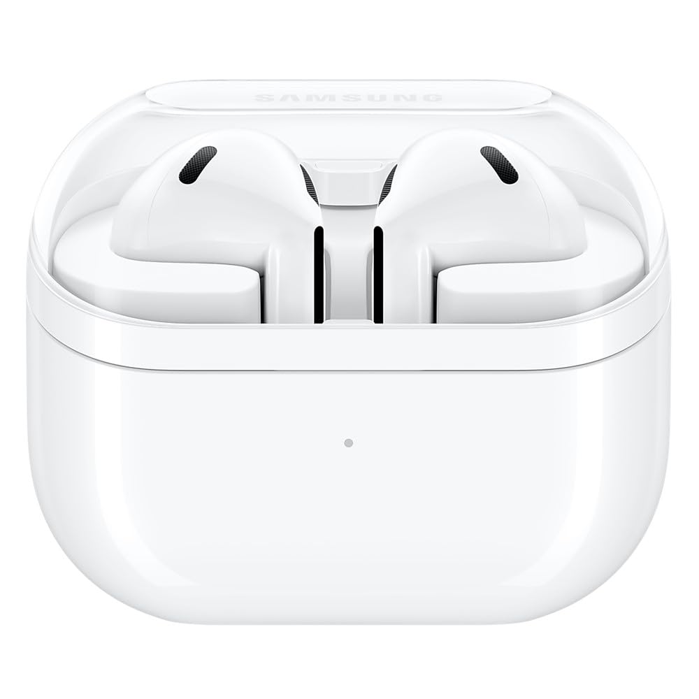 SAMSUNG Galaxy Buds3 (2024) Wireless Bluetooth 5.4 Earbuds with ANC, AI Real-Time Translation, IPX7 Waterproof, Hi-Fi Sound & Touch Control - White | Perfect for Travel, Workouts & Multilingual Meetings