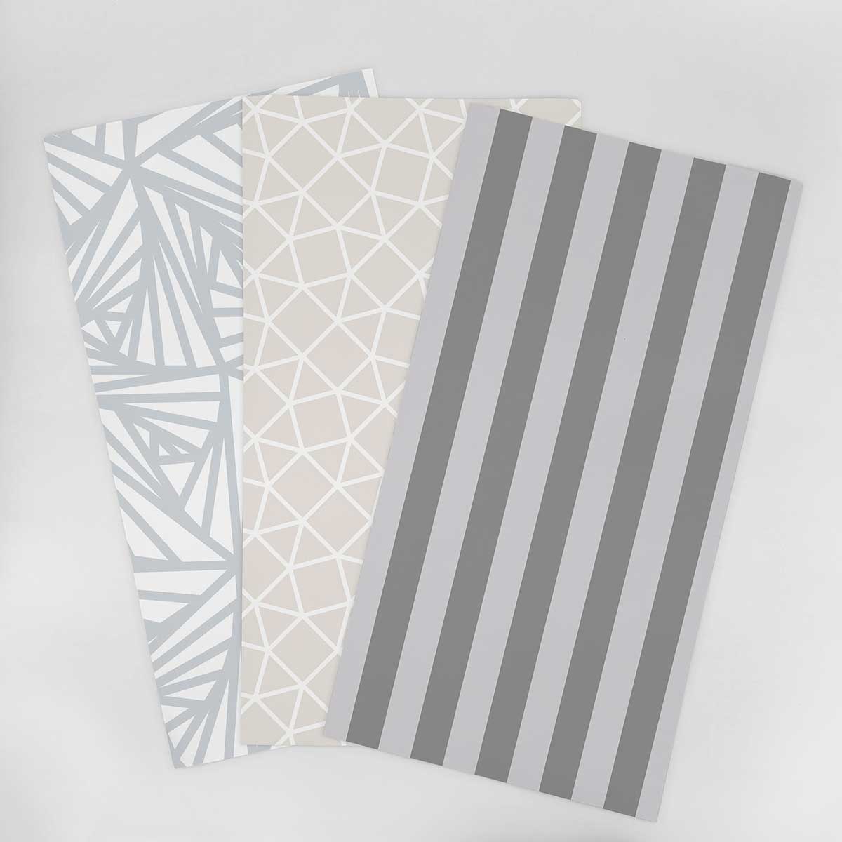 Geometric Wallpaper Samples for Bedroom - Modern Designer Collection 001 | Perfect for Accent Walls & Home Decor