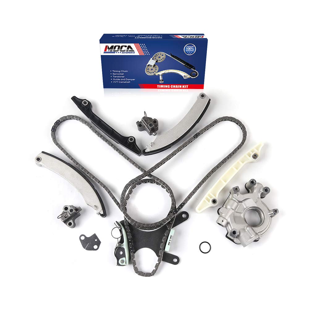 High-Quality MOCA Timing Chain Kit & Oil Pump Replacement for 2004-2010 Dodge Dakota, Jeep Liberty, 2005-2010 Dodge Ram 1500 & Jeep Grand Cherokee 3.7L V6 - Engine Repair & Maintenance Solution