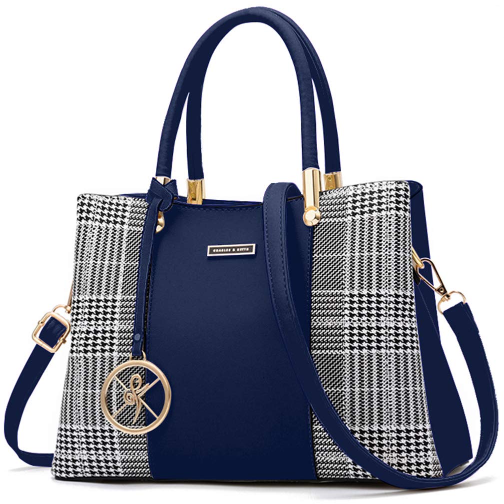 KURGOOL Women's Leather Handbags - Stylish Top Handle Satchel Shoulder Bag & Messenger Tote Purse for Women | Perfect for Work, Travel, and Everyday Use