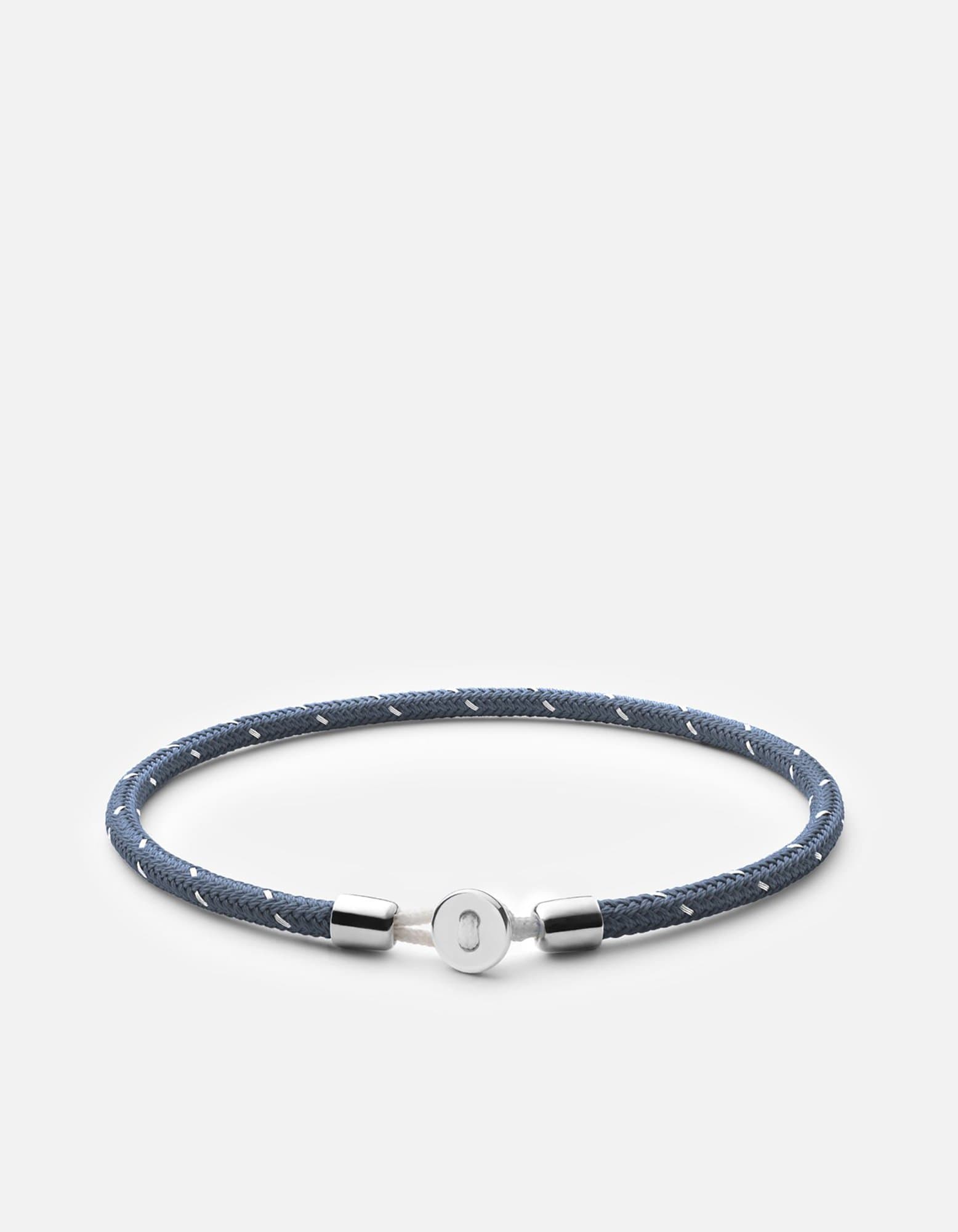 Sterling Silver Nexus Rope Bracelet for Women - Adjustable Bangle for Everyday Wear, Gift Giving & Special Occasions
