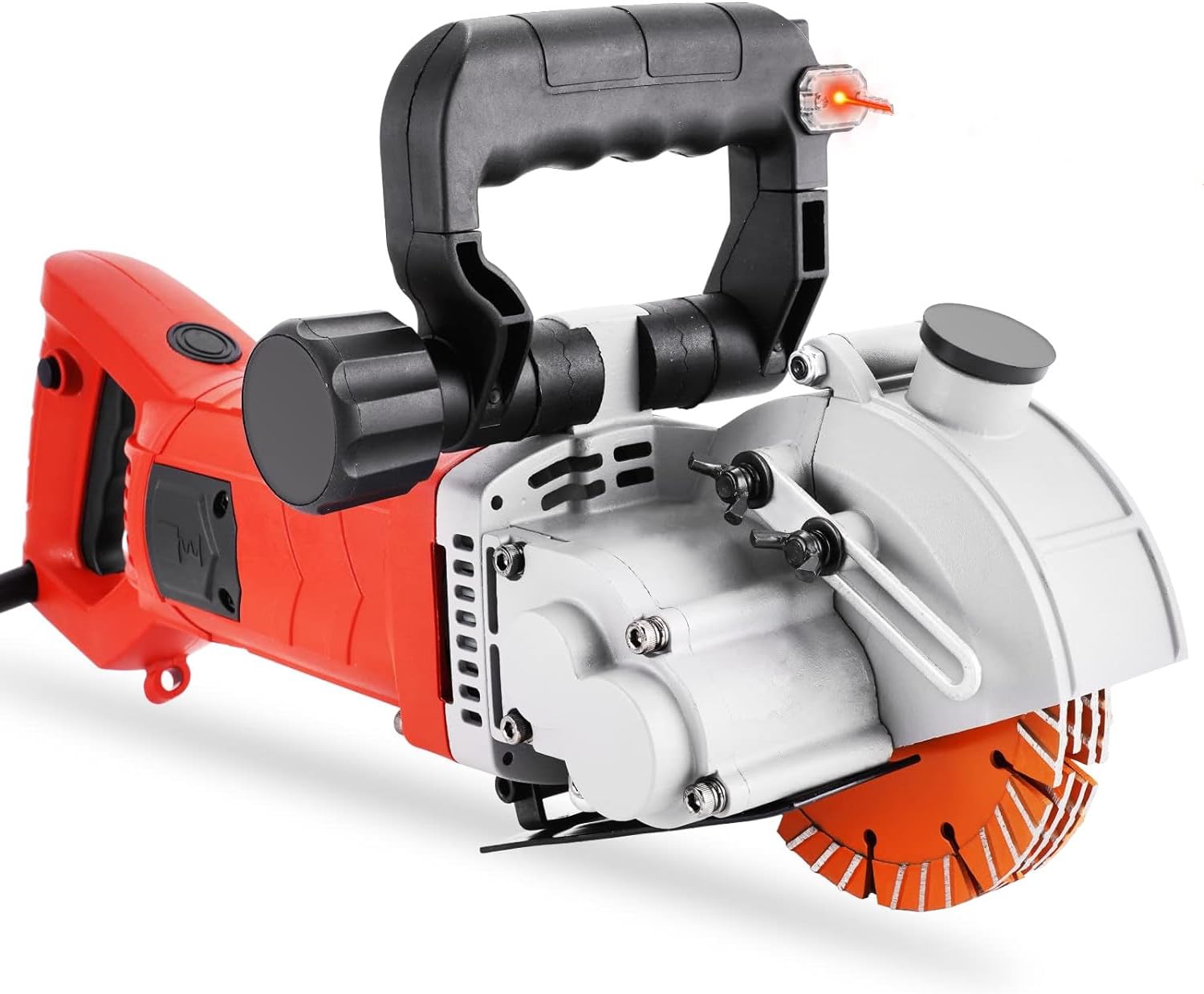 4800W Electric Wall Chaser Concrete Cutter - Professional Wall Grooving Machine with Infrared Laser Guide | Perfect for DIY Home Renovation, Tile Installation & Concrete Cutting Projects