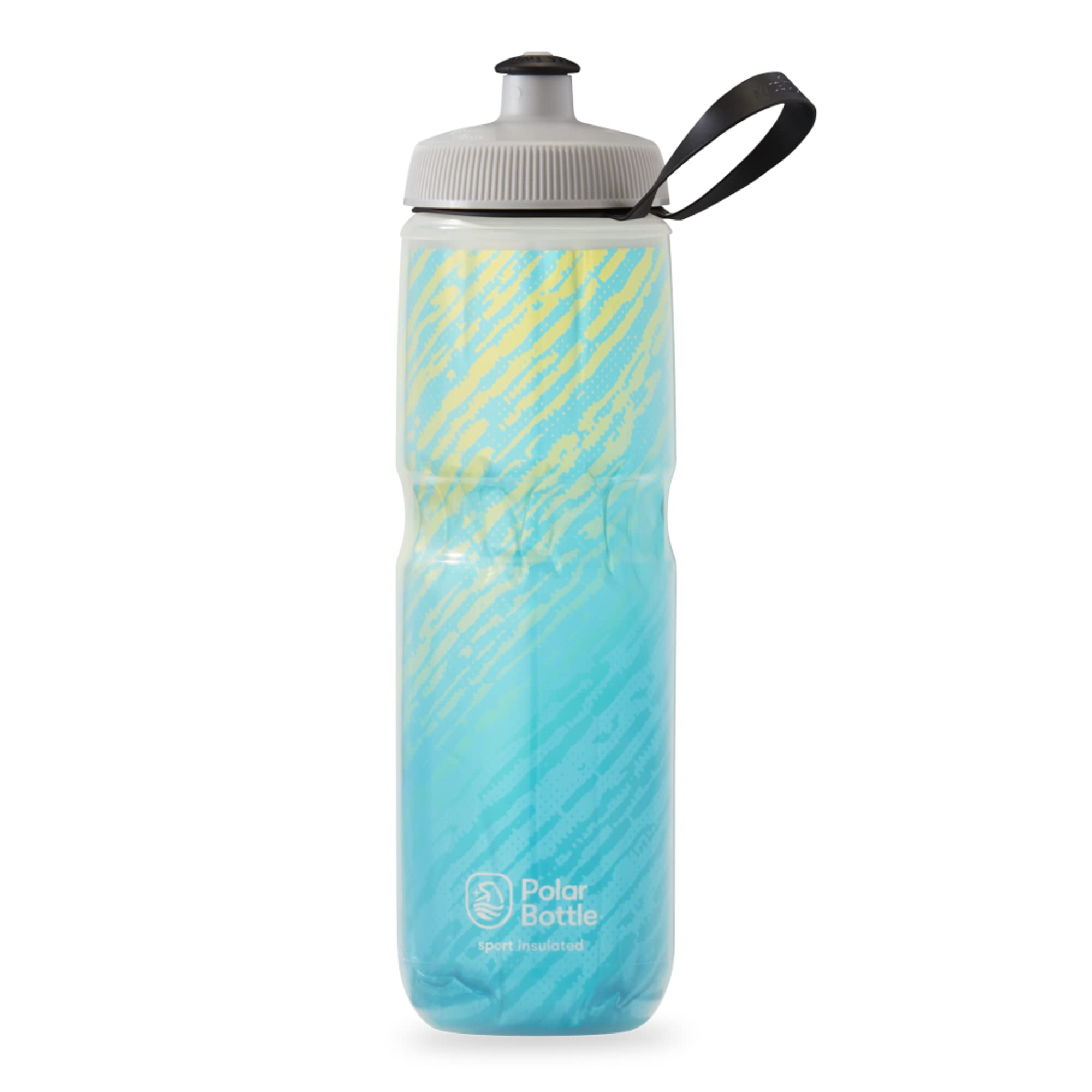 HydraPak Polar Bottle Sport Insulated Water Bottle (20oz & 24oz) - Leak Proof, Keeps Drinks Cold 2x Longer - Perfect for Hiking, Cycling & Outdoor Activities