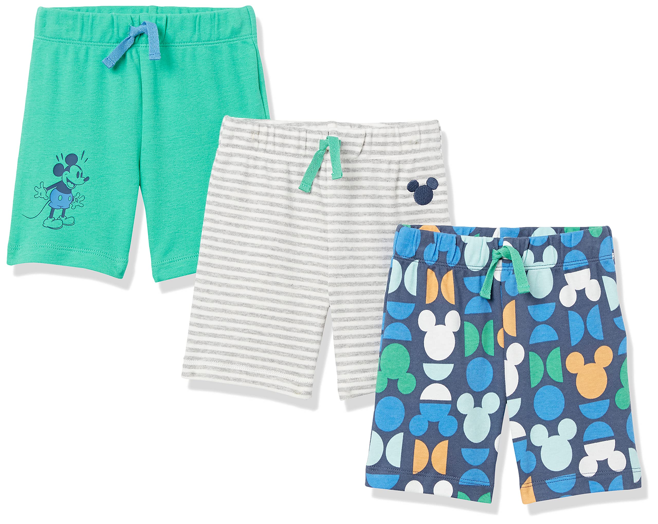 Disney Marvel Star Wars Baby Boys' Shorts Multipacks - Soft Cotton Casual Playwear for Toddlers - Perfect for Playdates, Daycare & Summer Outfits