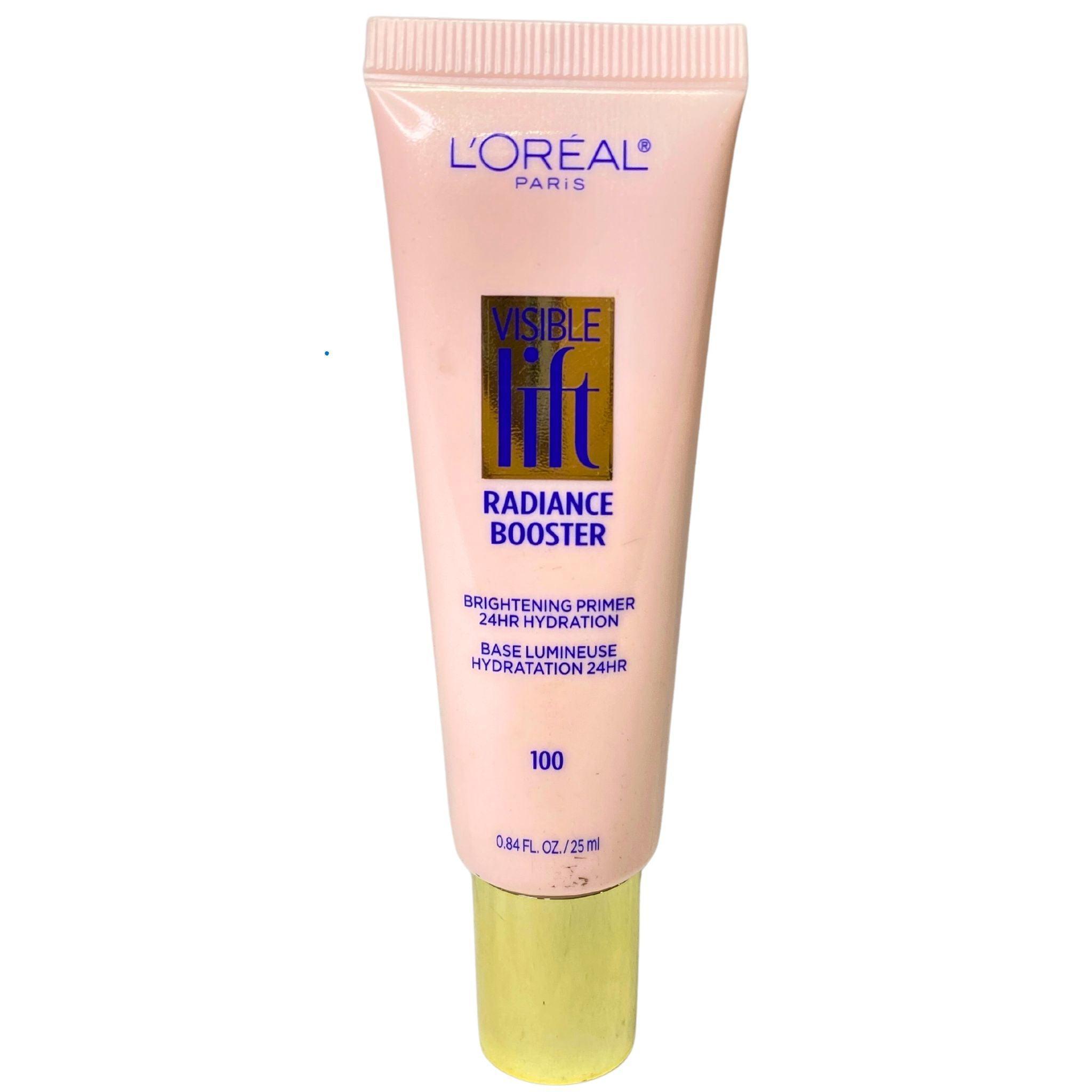 L'Oreal Paris Visible Lift Radiance Booster Brightening Primer - 0.84 oz (36 Pcs Lot) - Face Makeup Base for Flawless Glow, Perfect for Daily Use & Special Occasions
