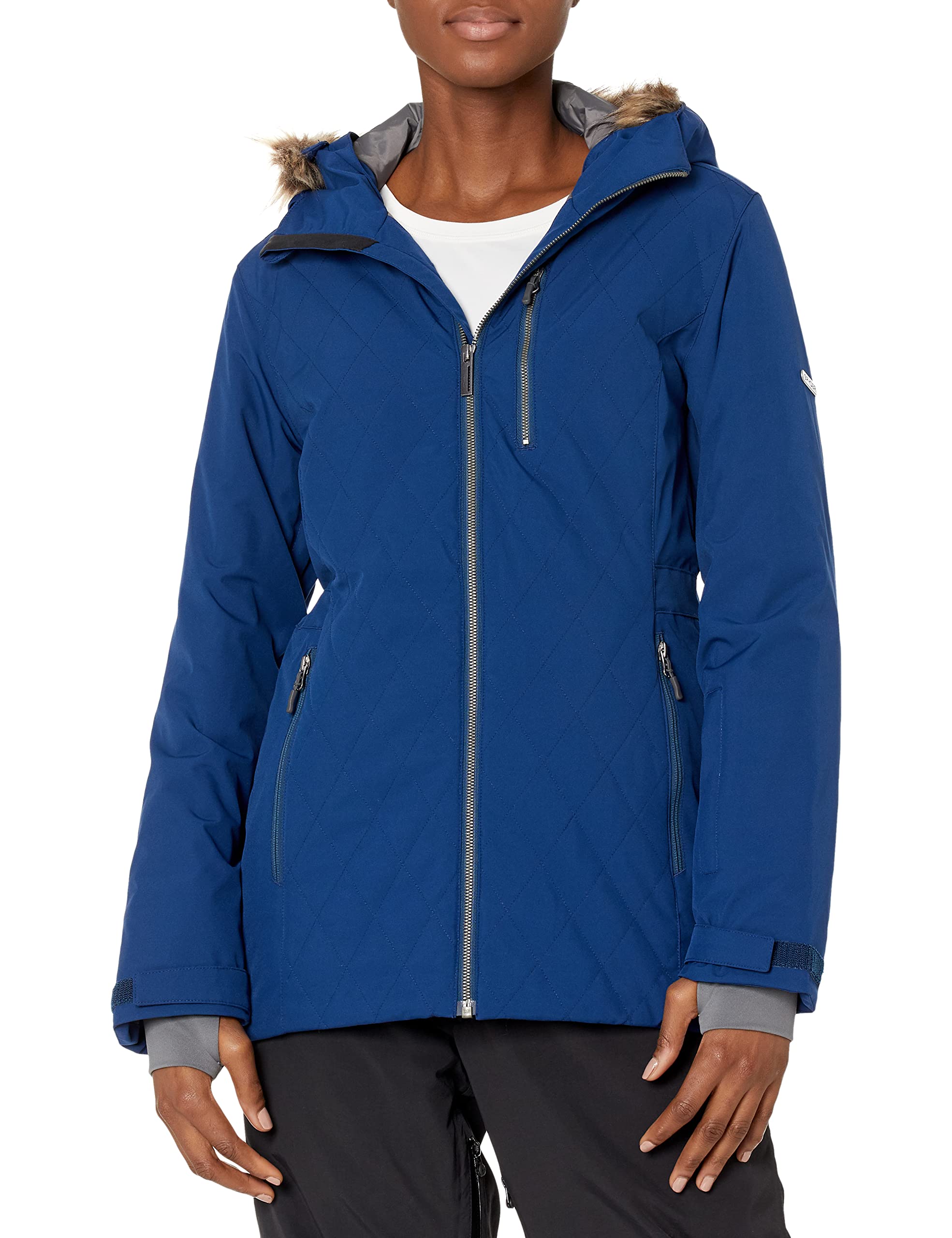 Spyder Women's Waterproof Insulated Ski Jacket - Windproof Winter Snowboarding Coat for Skiing, Hiking & Outdoor Adventures | Warm Snow Jacket for Cold Weather | Perfect for Ski Resorts, Mountain Climbing & Snowy Day Activities | Ideal for Alpine Skiing, Backcountry Snowboarding & Winter Travel | Great for Snow Sports, Winter Vacations & Outdoor Exploration | Stay Warm & Protected During Ski Trips, Snowboarding Sessions & Winter Mountain Adventures