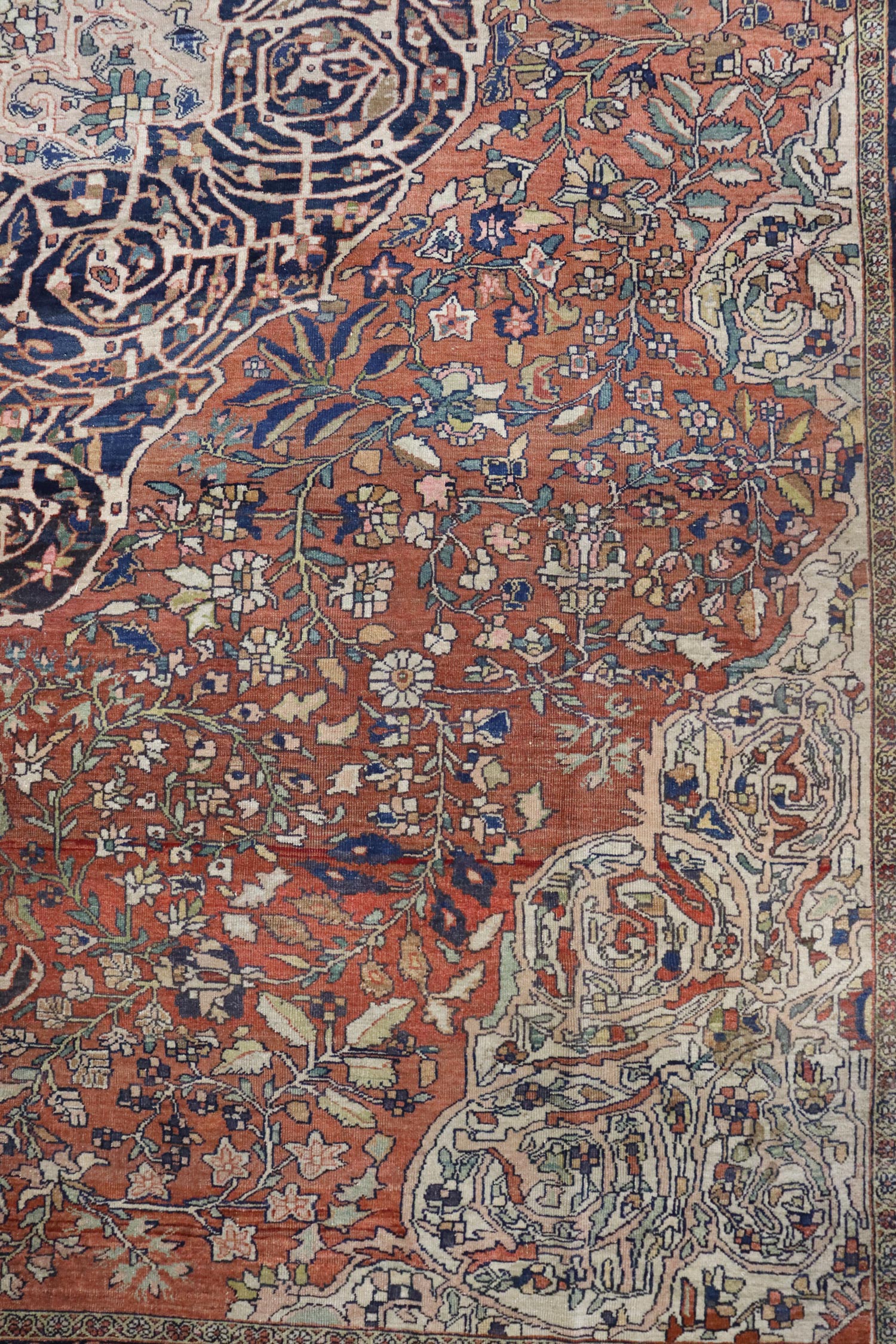 Antique Ferahan Sarouk Handwoven Traditional Persian Rug - J67173 - Perfect for Living Room, Bedroom & Home Decor