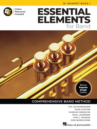 Essential Elements for Band – Bb Trumpet Book 1 with EEi: Comprehensive Beginner Method Book for Trumpet Players – Perfect for School Band, Private Lessons & Home Practice
