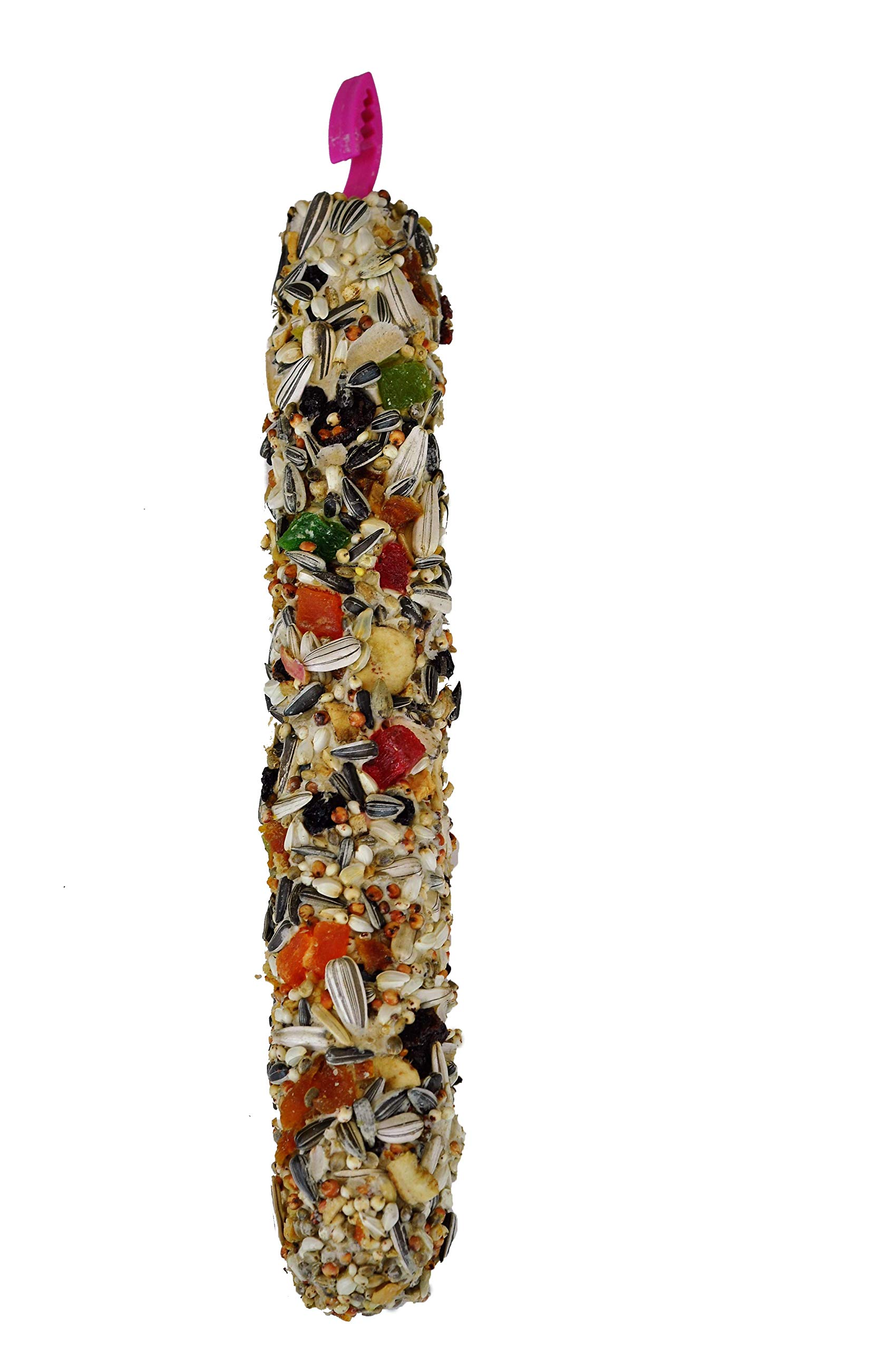 A&E Cage Co. SmaKers Maxi Fruit Flavor Parrot Treat Sticks - Healthy Bird Snacks for Training, Enrichment & Bonding with Your Pet Parrot
