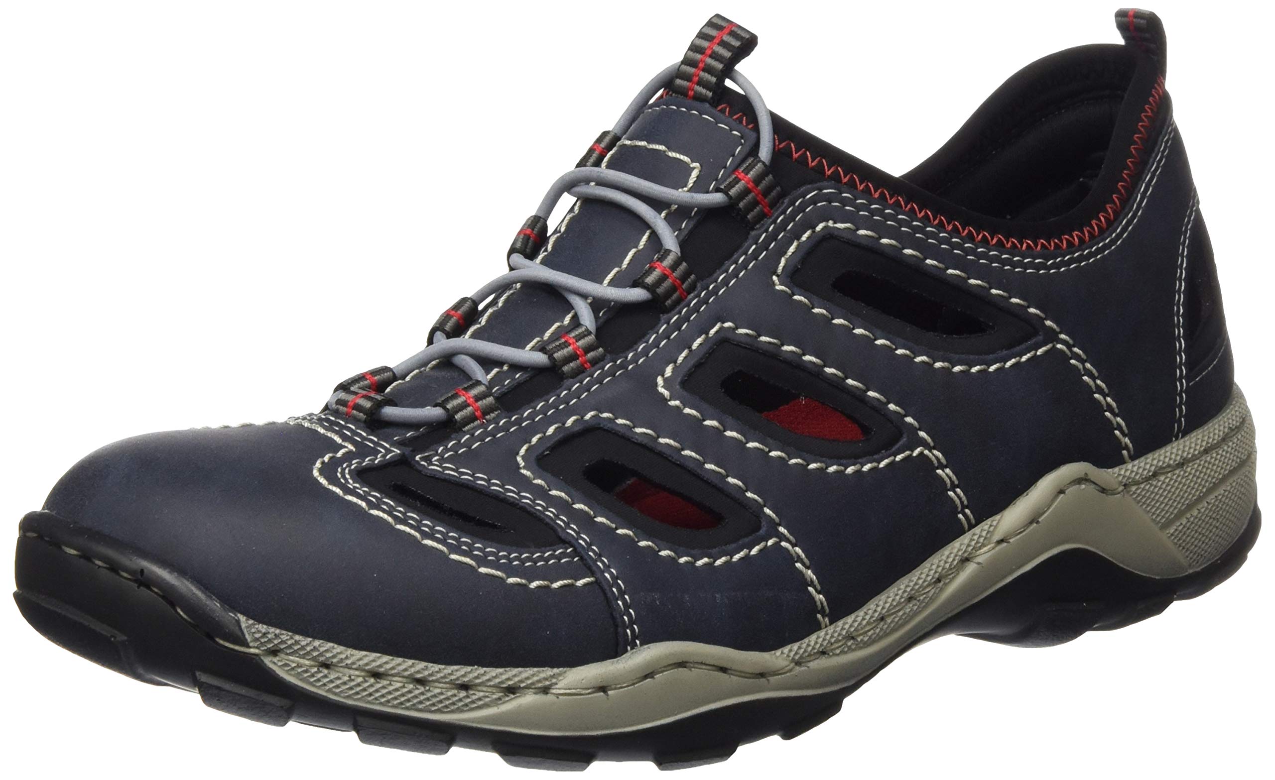 Rieker Men's Comfortable Slip-On Loafers - Lightweight Casual Shoes for Business, Office & Travel - Perfect for Walking, Driving & Everyday Wear
