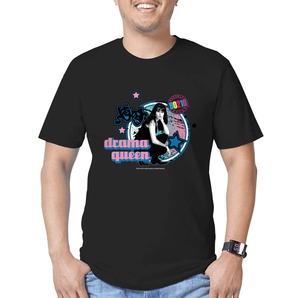 90210 Brenda Walsh Vintage Men's Fitted T-Shirt | Retro TV Show Merchandise | Perfect for 90s Theme Parties & Beverly Hills Fans