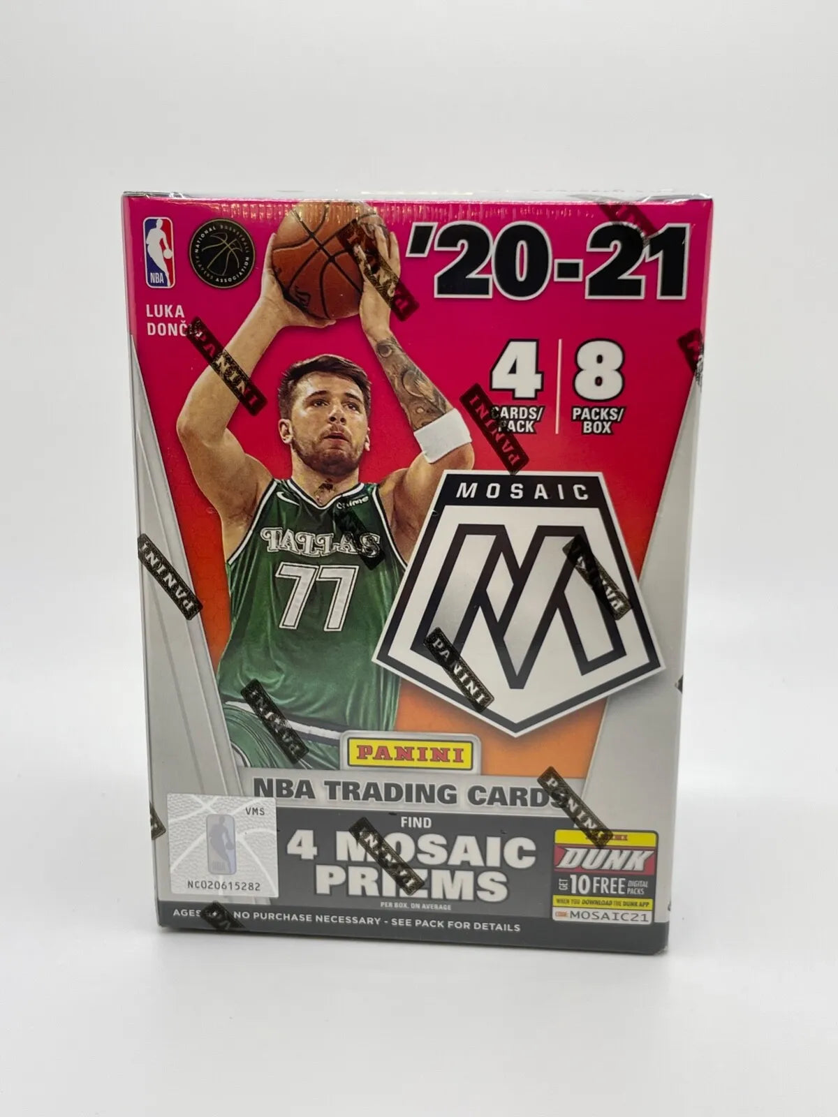 2020-21 Panini Mosaic Basketball Blaster Box - 12 Packs with Exclusive Parallels & Rookies | Perfect for NBA Card Collectors and Fantasy Sports Fans