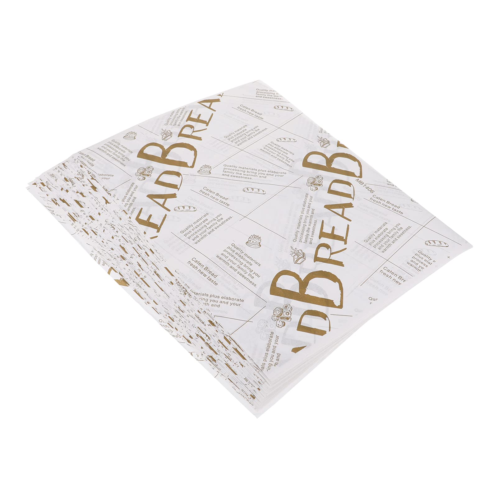 Premium Cabilock Kraft Wrapping Paper - 100 Sheets Grease Proof Wax Paper for Baking, Cooking & Food Wrapping | Ideal for Restaurants, BBQs, Picnics, School Lunches & Church Events | Eco-Friendly Cookie Wrappers & Sandwich Wrapping Tissue