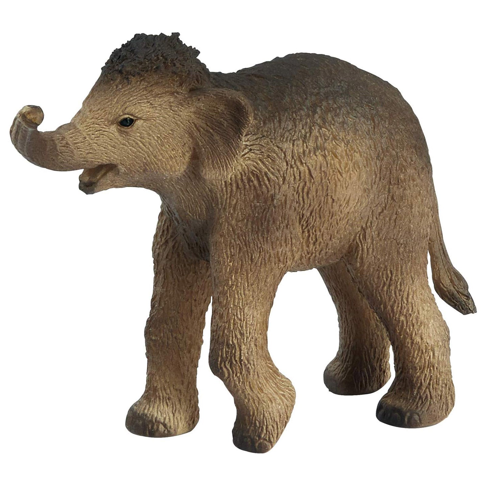 Bullyland Baby Mammoth Animal Figure 99834 - Realistic Prehistoric Woolly Mammoth Toy for Kids Collection, Educational Dinosaur Figurine for Play & Display - Perfect for School Projects, Dioramas, and Ice Age Themed Decor