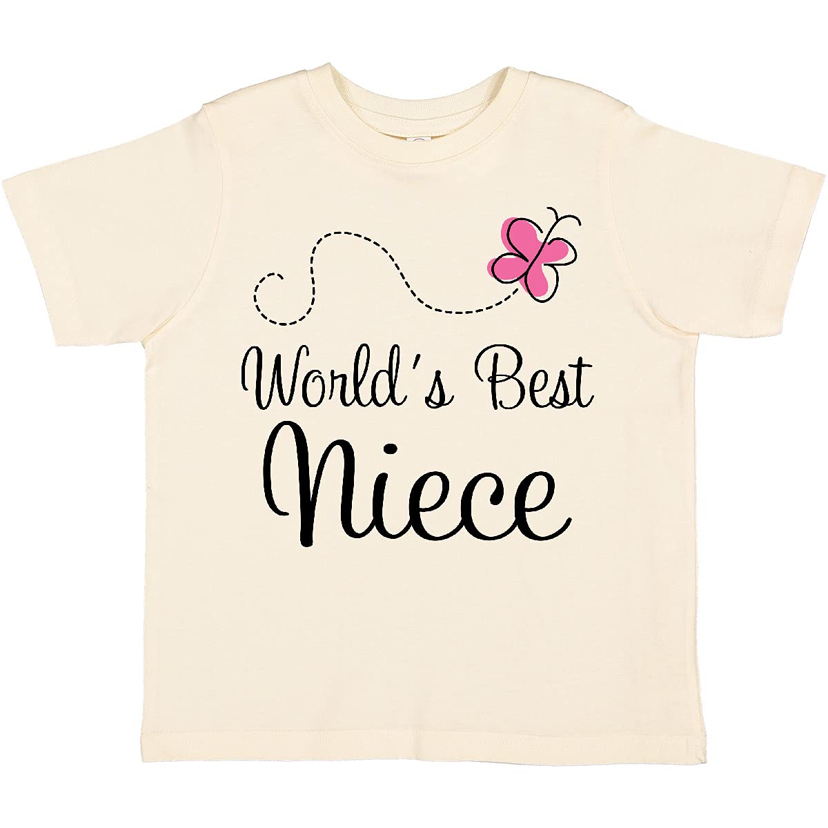 World's Best Niece Toddler T-Shirt - Cute Graphic Tee for Girls | Birthday Gift & Family Reunion Outfit