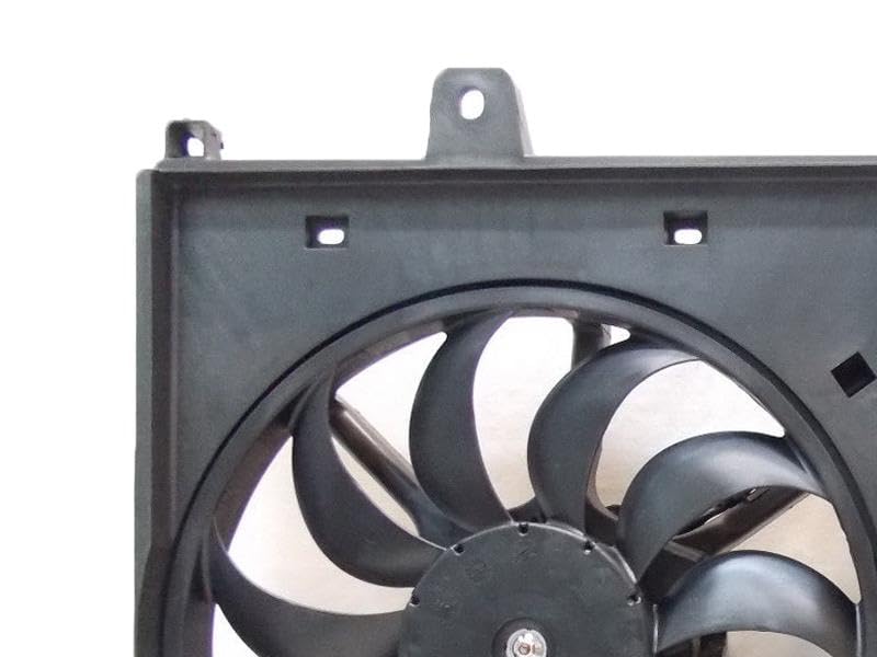 Nissan Rogue Radiator Fan & Condenser Fan Replacement - Compatible with Part #NI3115137 - Perfect for Engine Cooling & AC System Maintenance