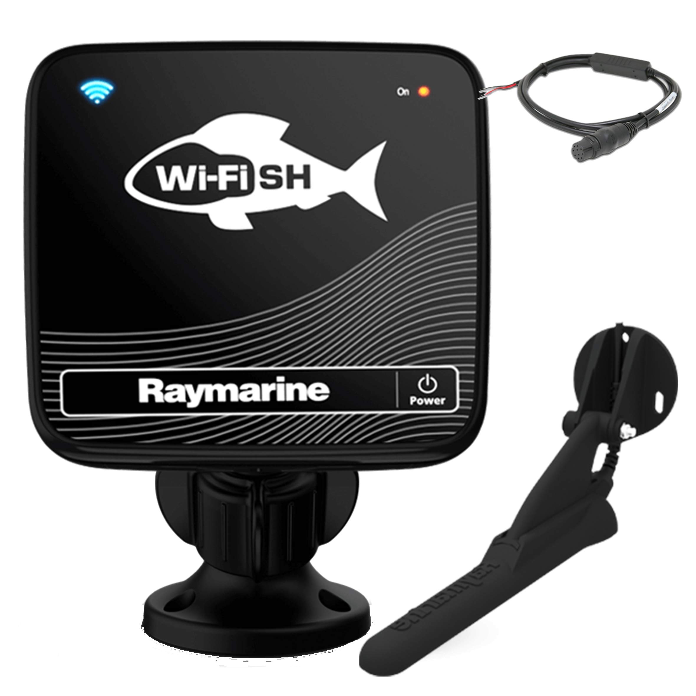 Raymarine Wi-Fish DownVision Blackbox Sonar with Wi-Fi - High Resolution Marine Fish Finder for Boating, Fishing & Underwater Navigation | Perfect for Saltwater & Freshwater Fishing