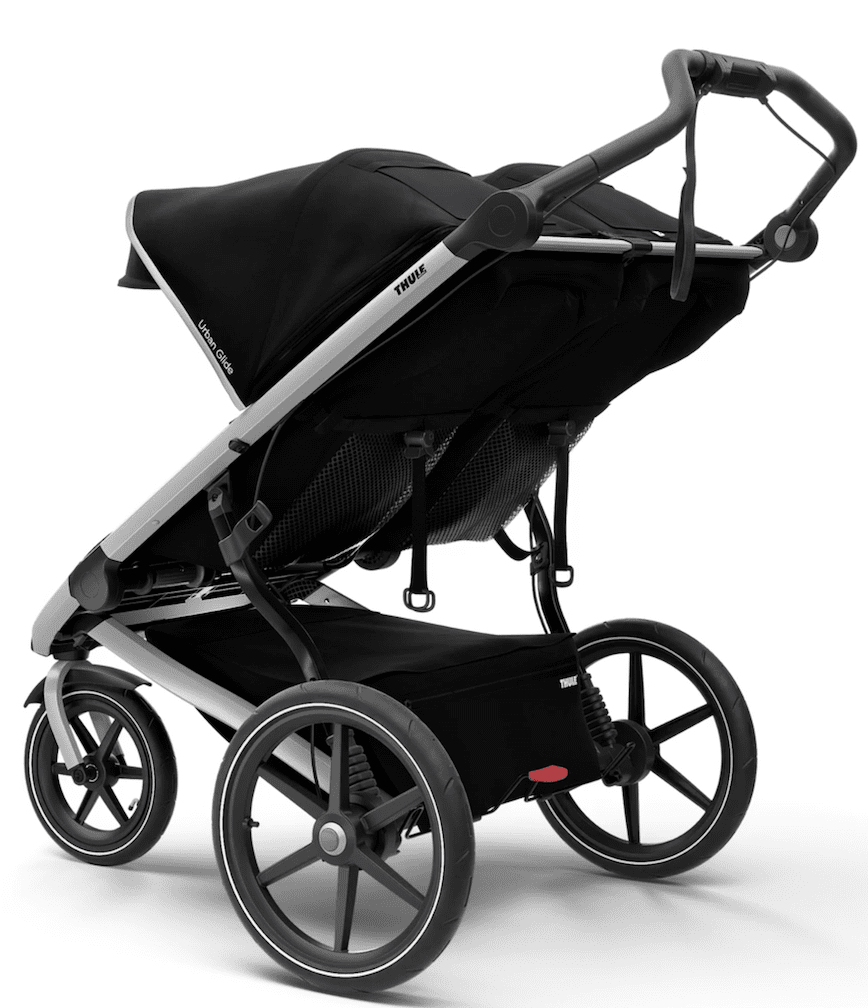 Thule Urban Glide 2 Double Jogging Stroller - Lightweight All-Terrain Baby Stroller for Running & Outdoor Adventures - Perfect for Active Parents & Twins