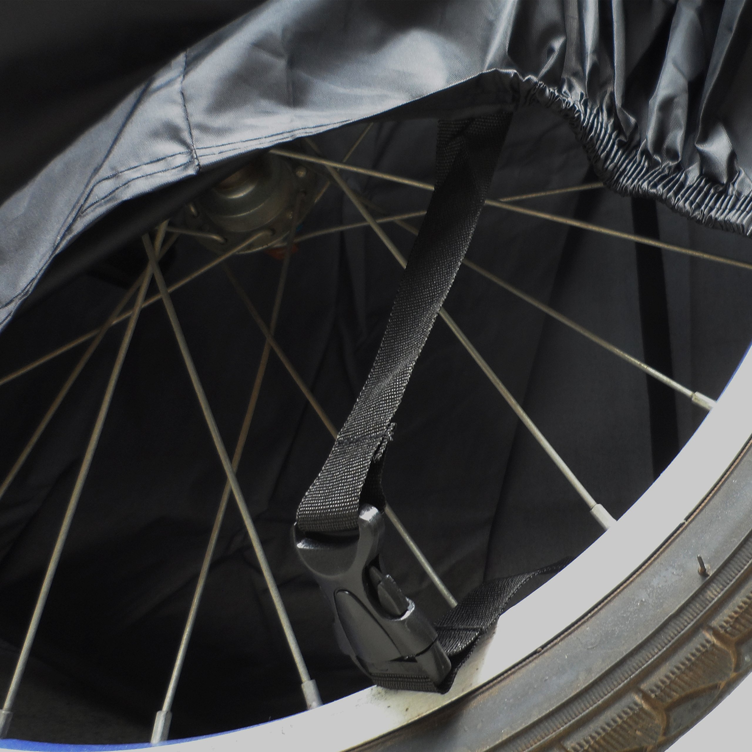 ATCG 190T Nylon Waterproof Bike Cover for Mountain & Road Bicycles - All Weather Protection for Outdoor Storage, Garage & Travel Use