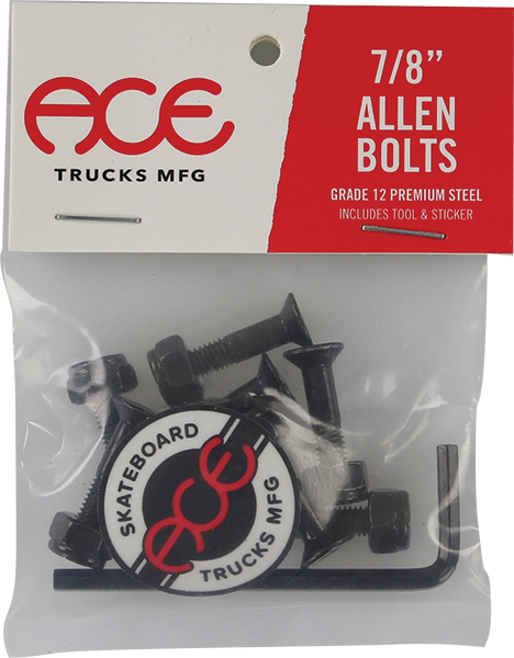 Ace 7/8 Inch Allen Wrench Set - Black Steel Hex Key Tools for Home Repair, Furniture Assembly & Automotive Maintenance