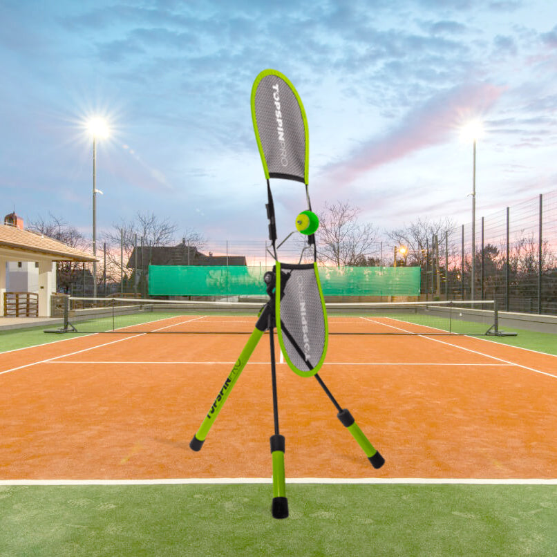 TopspinPro Tennis Trainer - Improve Your Spin & Control - Perfect for Beginners & Advanced Players - Great for Practice, Coaching & Match Play