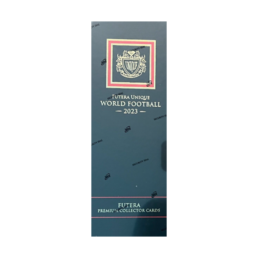 2023 Futera World Football Unique Soccer Hobby Box - Collectible Trading Cards for Soccer Fans - Perfect for Gifts, Collecting & Fantasy Leagues