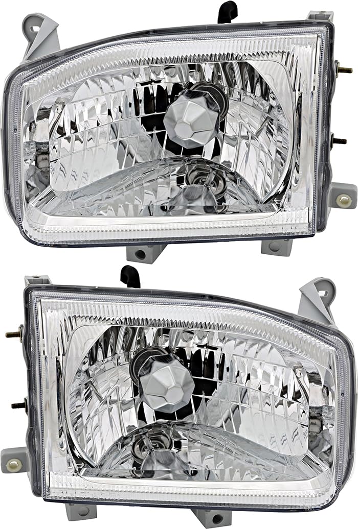 Nissan Pathfinder Headlights Replacement Set - Halogen Driver & Passenger Side Lamps for 1999-2004 Models | Perfect for Night Driving & Off-Road Adventures