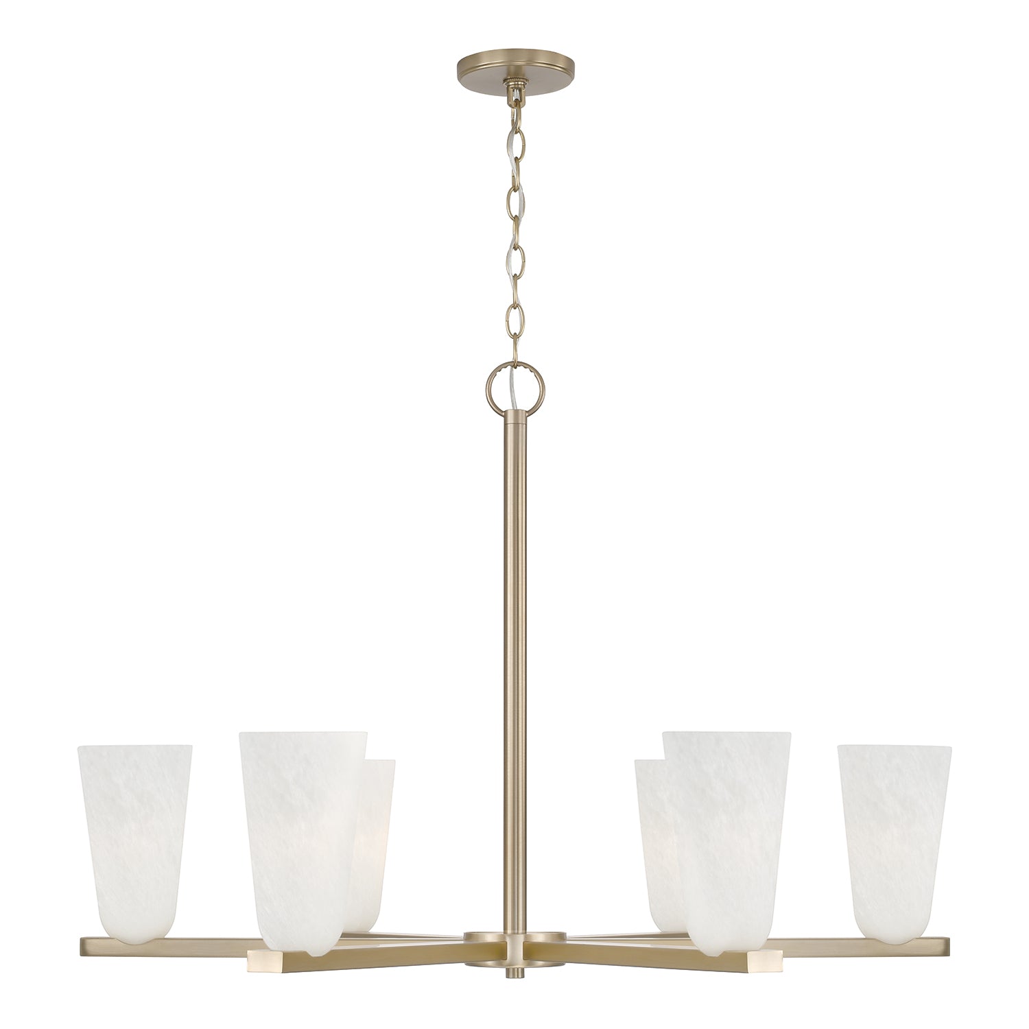 Ravi Chandelier - Modern Crystal Ceiling Light Fixture for Dining Room, Living Room & Bedroom | Elegant Home Decor Lighting