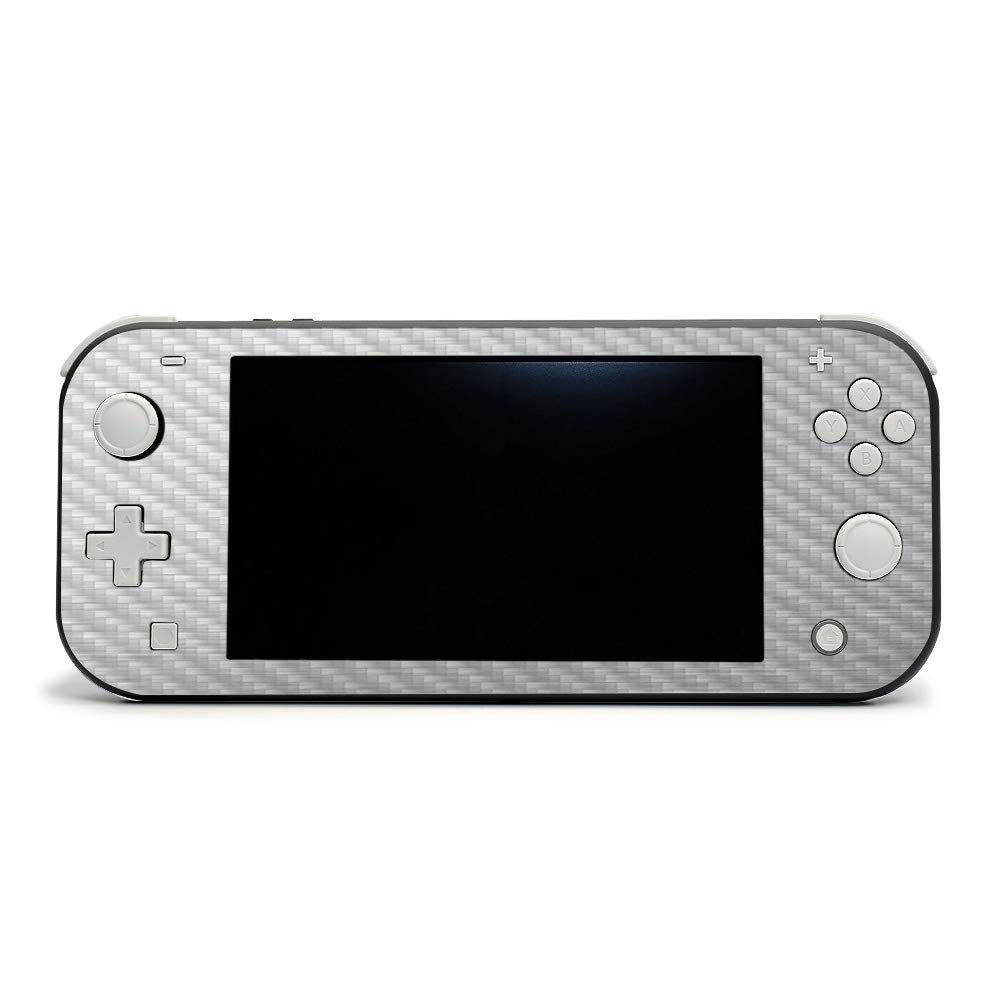 Premium Carbon Fiber Skin for Nintendo Switch Lite - Cold Steel Design | Protective & Durable Textured Cover | Easy to Apply & Remove | Made in USA | Perfect for Gaming Protection & Style Enhancement