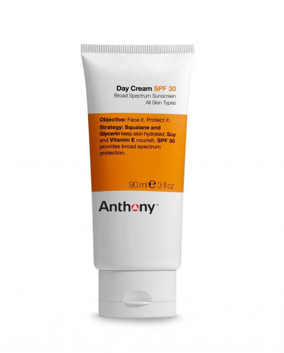 Anthony Day Cream SPF 30 - Hydrating & Protective Moisturizer for Men | Oil-Free Facial Lotion with Sunscreen | Perfect for Daily Skincare Routine & Outdoor Activities