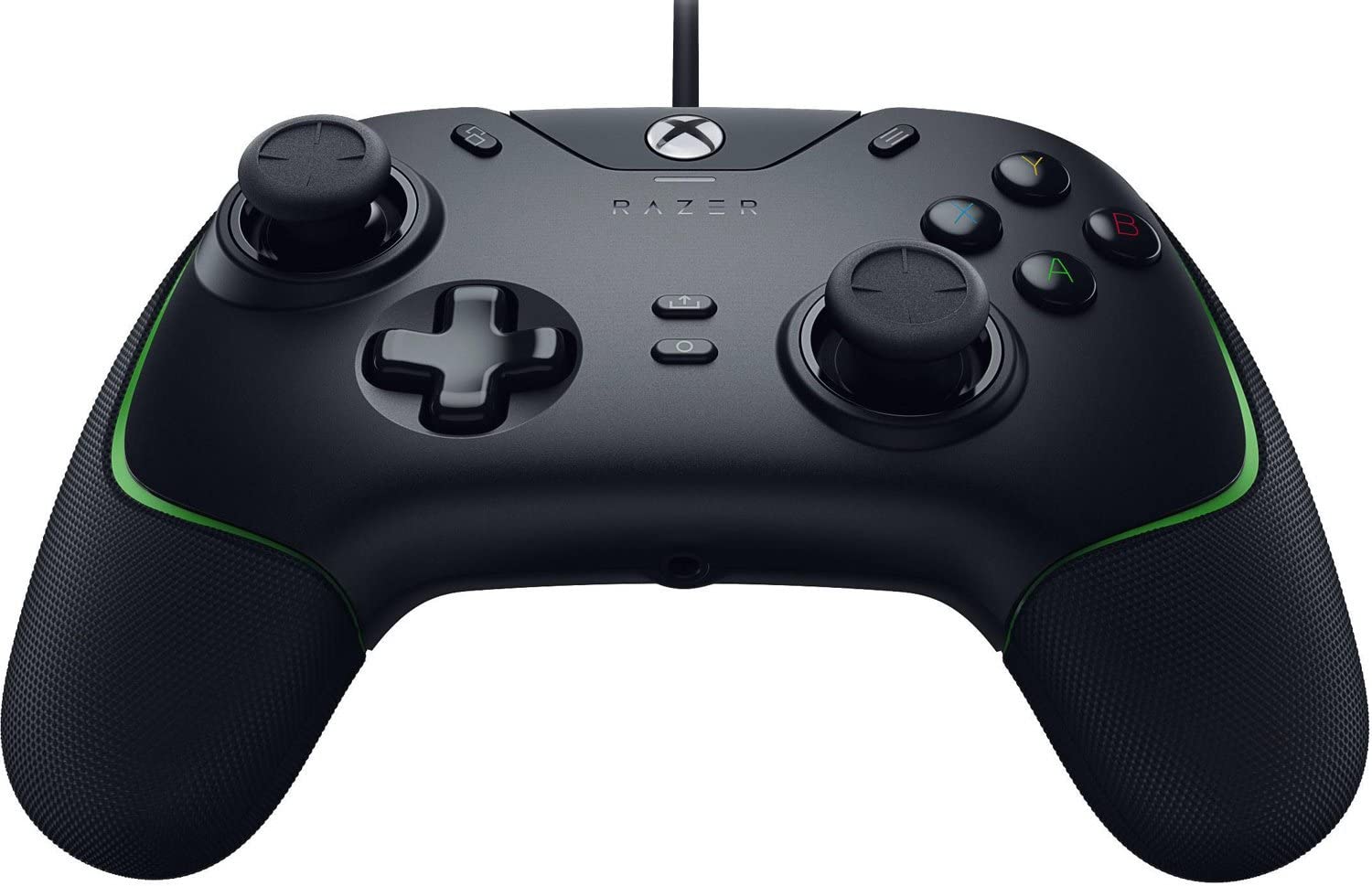 Razer Wolverine V2 Chroma - Fully Customizable Xbox Series X|S Controller with RGB Lighting (6 Multi-Function Buttons, Interchangeable Thumbstick Caps, Hair Trigger Mode) - Black - Perfect for Competitive Gaming, FPS, and Esports Tournaments