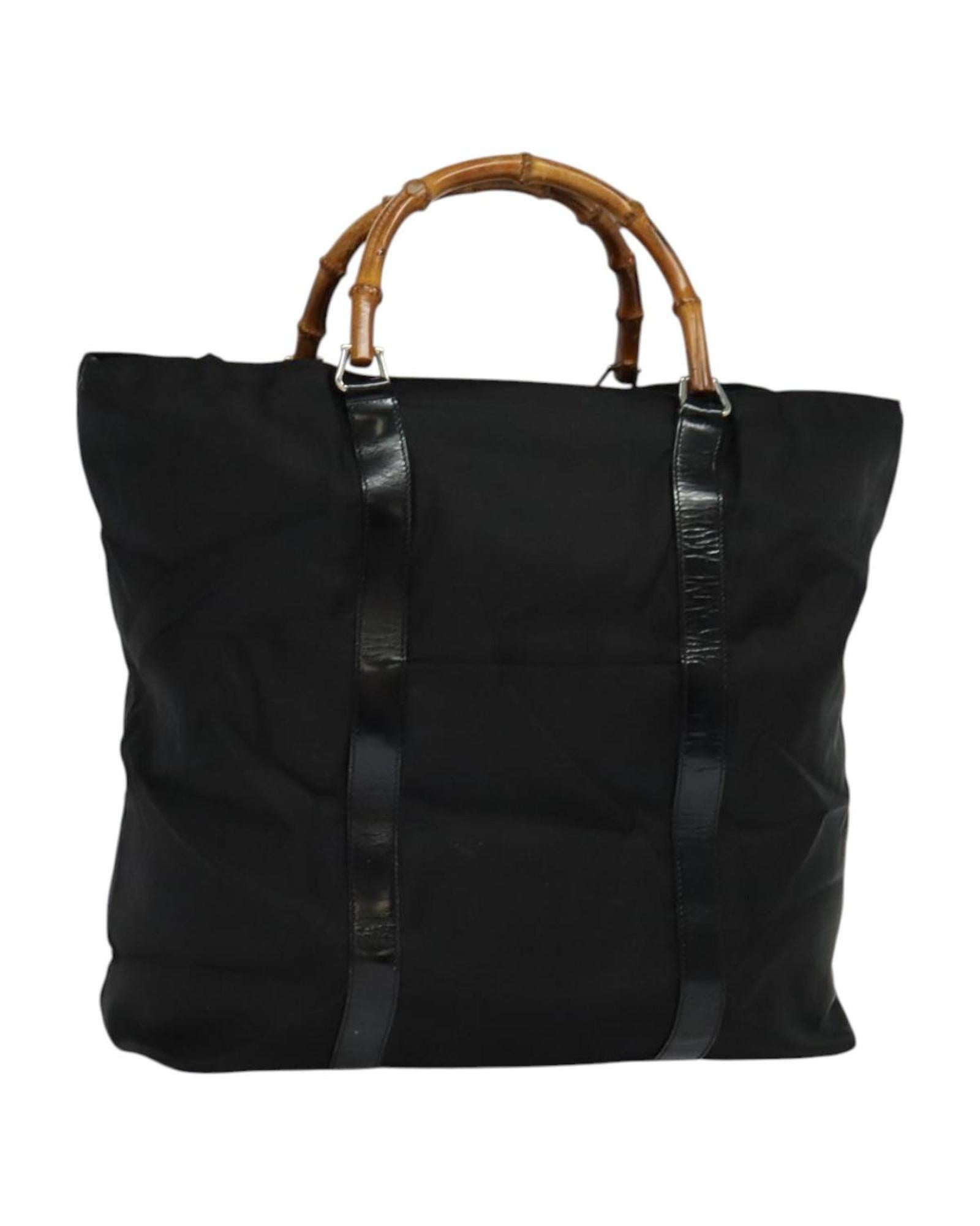 Stylish Bamboo Synthetic Designer Handbag with Adjustable Handle Drop & Metal Accents - Perfect for Work, Travel and Everyday Fashion