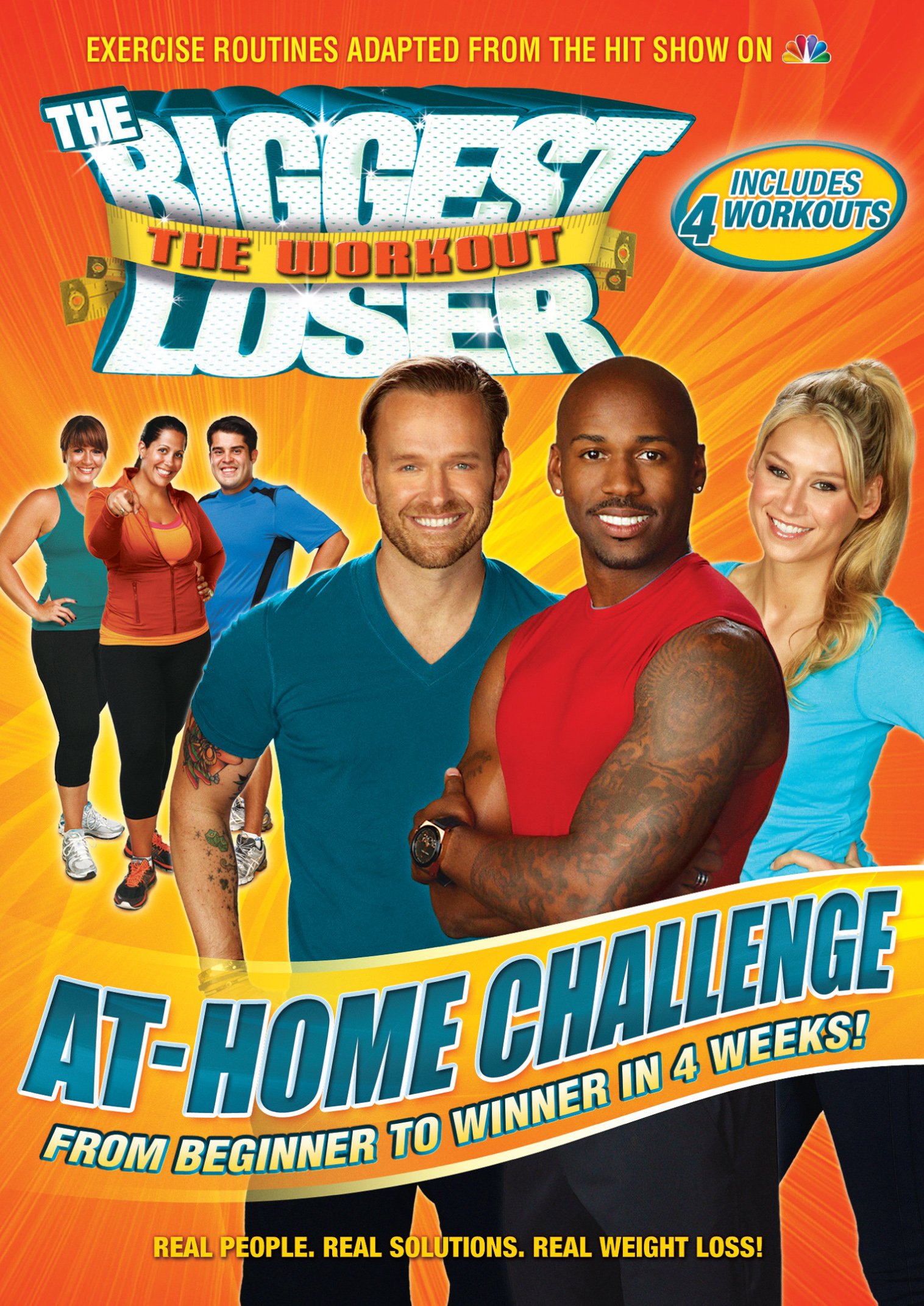 The Biggest Loser At-Home Workout Challenge - Weight Loss & Fitness DVD for Home Exercise | Perfect for Busy Schedules & Small Spaces